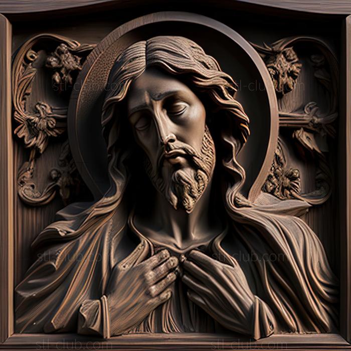 3D model st jesus (STL)